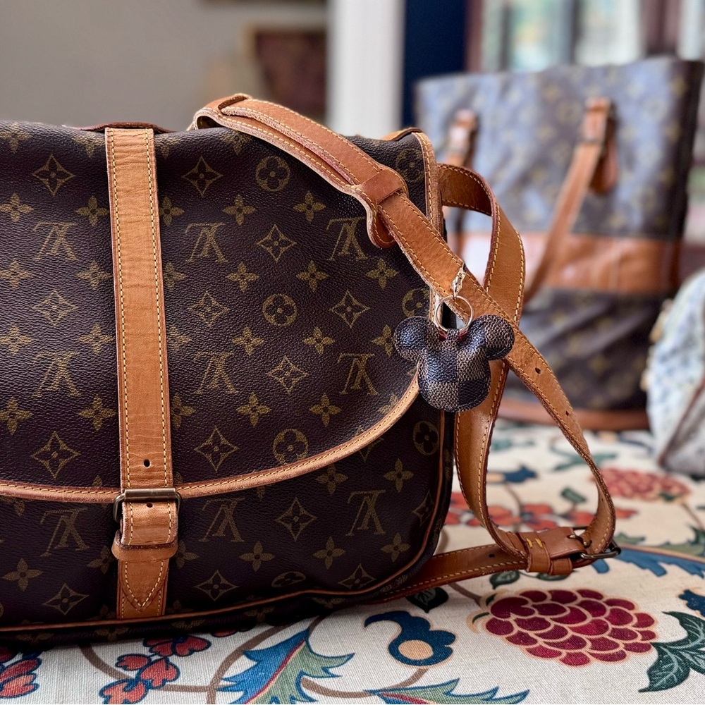 Louis Vuitton Brown Monogram Satchel